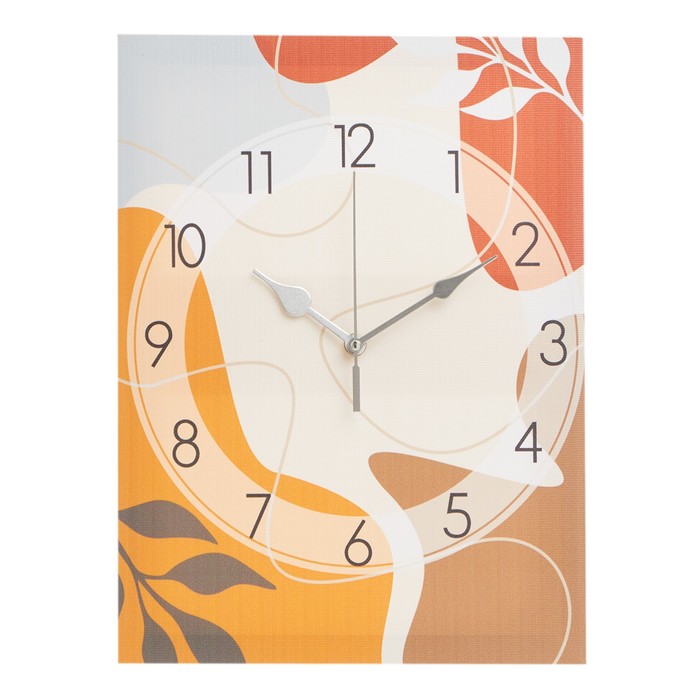 Часы-картина настенные "Абстракция. Осень", плавный ход, 30 х 40 см - фото 1906515472