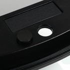 Аквариум телевизор с крышкой, 55 литров, 63 х 25 х 36/41 см, чёрный - Фото 3