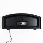 Аквариум телевизор с крышкой, 55 литров, 63 х 25 х 36/41 см, чёрный - Фото 5