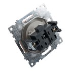 Розетка электрическая 1-местная с/з 250В, 16А, STEKKER серия Катрин, GLS16-7110-03, серебро - фото 23365430