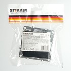 Розетка компьютерная 1-местная RJ-45 (механизм), STEKKER серия Эрна, PST00-9107-03, черный - фото 23365459