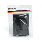 Розетка 2-местная с/з с крышкой, STEKKER серия Эрна, PST16-9015-03, черный - фото 23365539