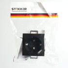 Розетка 1-местная с/з (механизм)  и с USB, STEKKER серия Эрна, PST16-9111-03, черный - фото 8104341