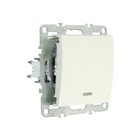 Выключатель 1-клавишный c индикатором (механизм), STEKKER серия Эрна, PSW10-9101-01, белый 10224519 - фото 16135442