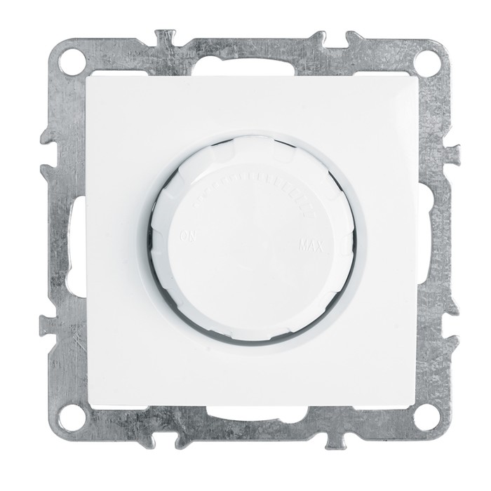 Выключатель диммирующий (механизм), STEKKER серия Эрна, PSW10-9106-01, белый