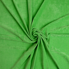 Лоскут Велюр на трикотажной основе, зелёный, 100*180 см - фото 290143121
