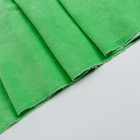 Лоскут Велюр на трикотажной основе, зелёный, 100*180 см - фото 3645064