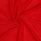 Лоскут Плюш на трикотажной основе,красный 100*150см,100% п/э - фото 11767382