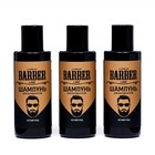 Шампунь для укладки бороды и усов Carelax Barber line, 3 шт. по 145 мл - фото 11767419