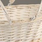 Корзинка с подвижными ручками, 32 х 25 х 13 см, ива 10230497 - фото 838850