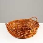 Набор корзин, 3 шт, 42х14 см, 34х11,5 см, 26х9 см, ива - фото 23436308