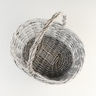 Набор корзин, 3 шт, 47х37х17/43 см, 39х23х14/35 см, 31х21х11/27 см, ллоза - фото 23436345