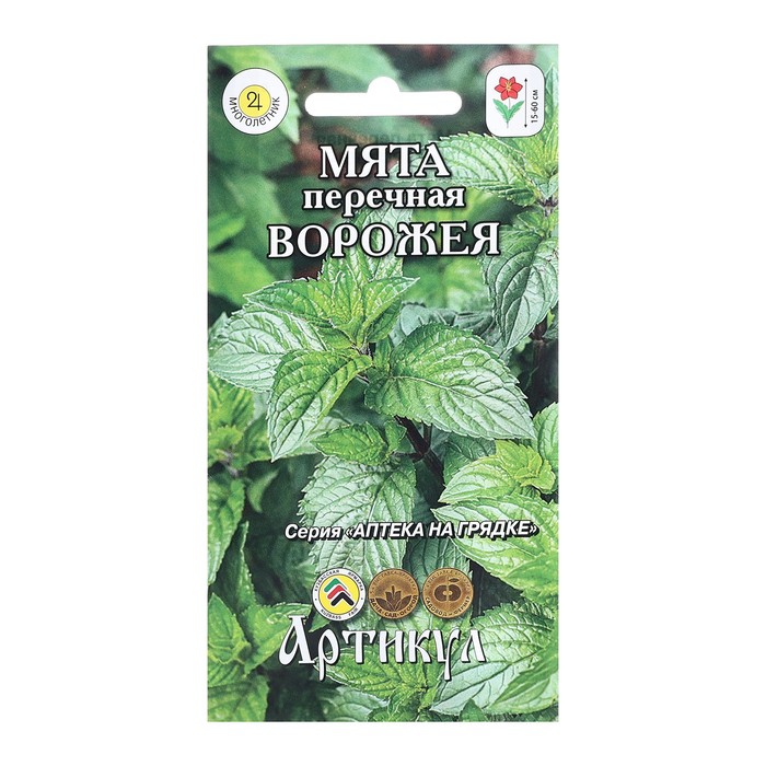 Семена Мята перечная "Ворожея", 0,03 г - Фото 1