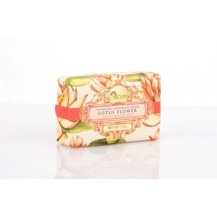 

Мыло Arya Home Lotus Flower, цвет белый, 100 г