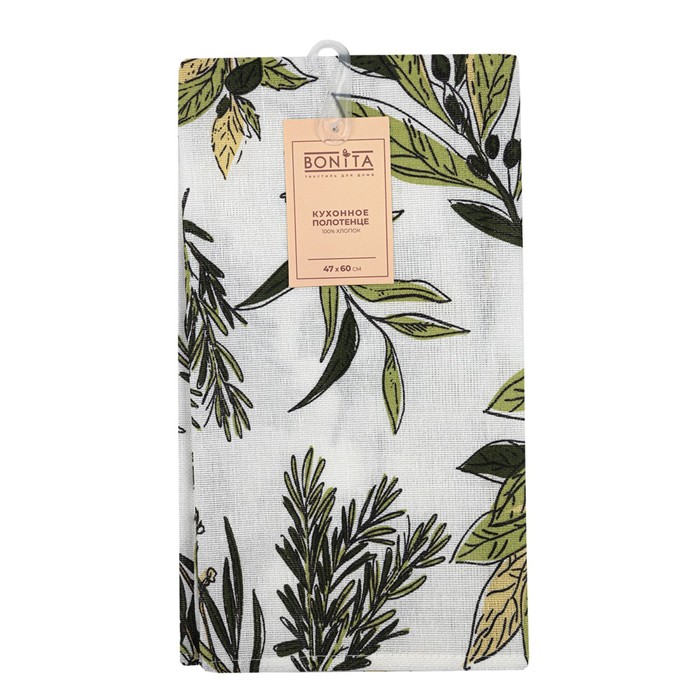 Полотенце Bonita «Олива», 170 гр, размер 47x60 см, цвет оливковый - Фото 1