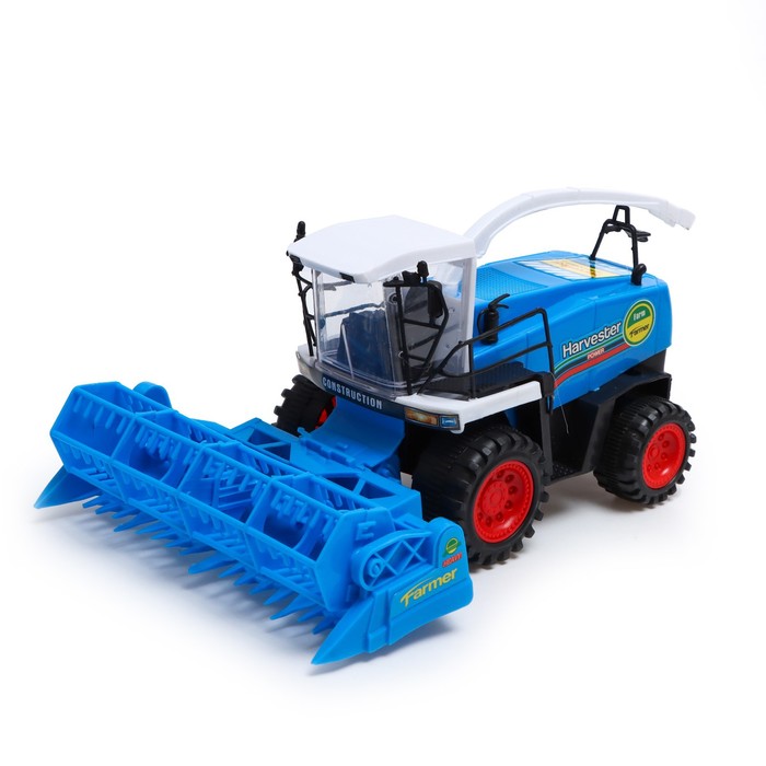 Трактор инерционный «Комбайн», цвета МИКС - фото 1880258097