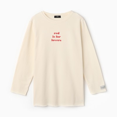 Свитшот женский MIST Cozy style, цвет молочный, размер 56