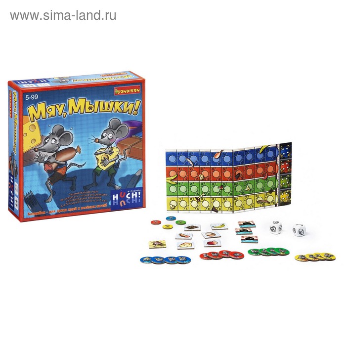 Настольная игра «Мяу, Мышки!»