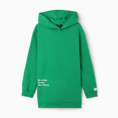 Худи женское MIST Cozy style, зелёное, размер 56