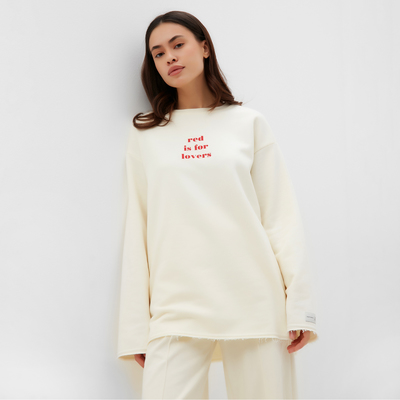 Свитшот женский MIST Cozy style, молочный, размер 50