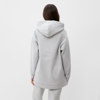 Худи женское MIST Cozy style, серое, размер 42