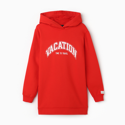 Худи женское MIST Cozy style, красное, размер 48