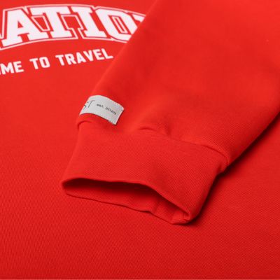 Худи женское MIST Cozy style, красное, размер 48