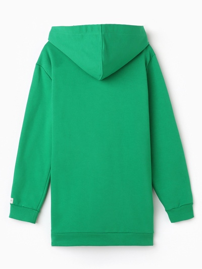 Худи женское MIST Cozy style, зелёное, размер 42
