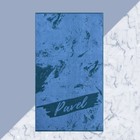 Полотенце махровое Этель "Павел" синий, 50х90см, 100% хлопок, 420гр/м2 - фото 2925176
