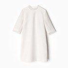 Платье для девочки MINAKU: PartyDress, цвет белый, рост 122 см - Фото 5