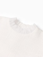 Платье нарядное детское MINAKU: PartyDress, цвет белый, рост 134 см - фото 119332444