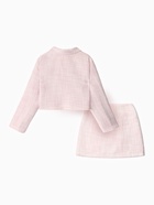 Комплект для девочки (жакет и юбка) MINAKU: PartyDress, цвет розовый, рост 146 см 10152902 - фото 13804870