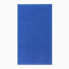 Салфетка махровая 30х50см, синий, 360 г/м2, хл100% - Фото 2