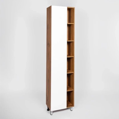 Пенал для ванной комнаты VIANT «Бостон», правый/левый, 300×450×1900 мм, цвет белый