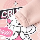 Толстовка (худи) для девочки MINAKU: CRUSH, розовая, рост 146 см 9906692 - фото 11930090