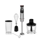 Блендер RED Solution RHB-CB2986, погружной, 1500 Вт, 0.6/0.5 л, 5 скоростей, чёрный - фото 51497651