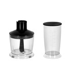 Блендер RED Solution RHB-CB2986, погружной, 1500 Вт, 0.6/0.5 л, 5 скоростей, чёрный - фото 51497647