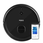Робот-пылесос RED Solution RV-RL6000S, 35 Вт, сухая и влажная уборка, 0.3/0.3 л, чёрный - Фото 1