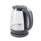 Чайник электрический RED Solution RK-G185, стекло, 1.7 л, 2200 Вт, чёрный - Фото 2
