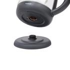 Чайник электрический RED Solution RK-G185, стекло, 1.7 л, 2200 Вт, чёрный - Фото 4