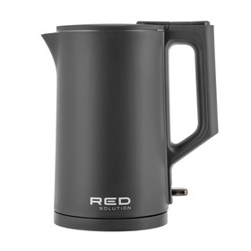 Чайник электрический RED Solution RK-M157, пластик, колба металл, 1,5 л, 1500 Вт