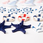 Набор декоративных фигурок «Морской стиль», дерево - Фото 3