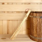 Веник массажный для бани короткий "С легким паром", 36 см - фото 23402187