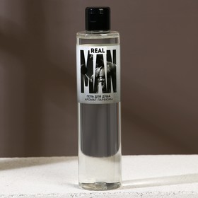 Гель для душа «Real MAN», 250 мл, аромат мужской парфюм, HARD LINE