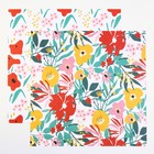 Набор бумаги для скрапбукинга «Нежность цветов», 12 листов, 30.5 х 30.5 см, 180 г/м² - Фото 11