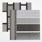 Набор бумаги для скрапбукинга «Яркая геометрия», 12 листов, 30.5 х 30.5 см, 180 г/м² - Фото 5