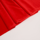Лоскут Велюр на трикотажной основе, красный 100*180 см - фото 3645141