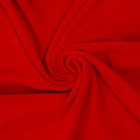 Лоскут Велюр на трикотажной основе, красный, 50*50см - фото 11744697