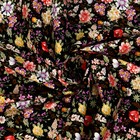 Лоскут, мелкий цветочек на красном хлопке, 100 × 150 см - фото 11744709