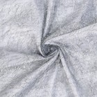 Лоскут с ворсом из фольги, цвет белый, 100 × 140см - фото 290204681